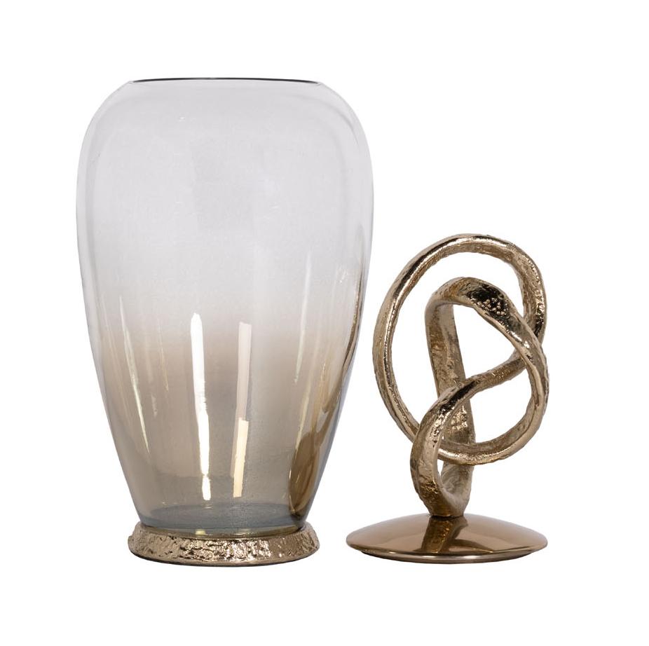 Ваза с крышкой Лиана 69-921151